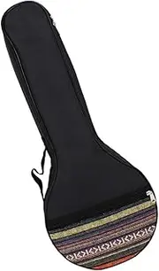 VINTORKY Banjo Carrying Bag Portable Organizer Pouch with Padding Inner Lining Music Pocket Storage for String Banjos Reliable Protection Against Elements