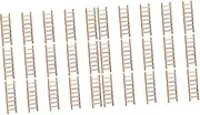Housoutil Sets Ornaments Staircase for Home Store Wooden Micro Landscape Model DIY Table Decor Creative Scenery Stairway Pcs