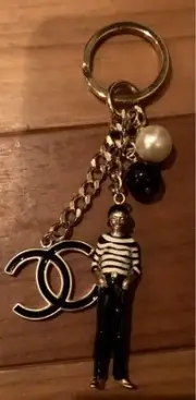CHANEL Key ring Coco Doll Keychain
