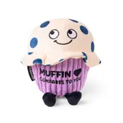 Punchkins Muffin Compares to You Blueberry Muffin Plush Stuffed Soft Toy 17cm