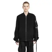 [ANN DEMEULEMEESTER] Dries Standard Bomber Black