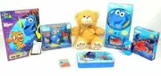 Finding Dory Toy Plush Bear Toy Educational 9pc Gift Set Bundle