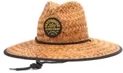 Fasthouse Deco Straw Hat Dark Natural