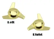 Bicycle Gold Knock Off 3/8" Axle 26T Left & Right Lowrider Cruiser Bikes