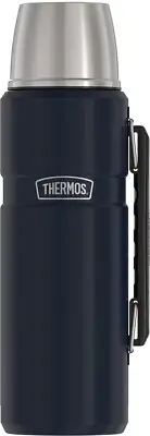 Thermos Stainless King SK2010 Vacuum Insulated Beverage Bottle Flask Hot Co 40oz
