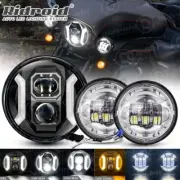 7" LED Headlight & Passing Lights For Harley Davidson Heritage Softail Classic