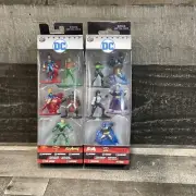 DC Comics Nano Metalfigs Die-Cast 1.75" Figures (2) 5 Packs Batman Superman