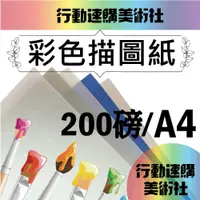 在飛比找PChome24h購物優惠-【克林CLEAN】歐風雅典彩色描圖紙200gsm混色 A4/