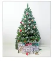 12 Pcs Set Christmas Tree Baubles Balls Xmas Tree Hanging Balls Party Decoration