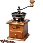 Catch Drawer Manual Coffee Grinder Coffee Mill Burr Grinder Grain