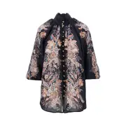 [ZIMMERMANN] ZIMMERMANN 'Rhiannon' ramie blouse Woman III III Blue