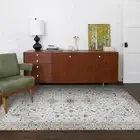 Extra Large Area Rug Beige Allover Boho Washable Carpet Soft Plush Hall Runner