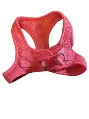 Dog/Cat Harness Vibrant Life size Extra Small/ Mesh Comfort Harness/Hot Pink