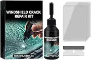 Glass Repair Kit Windshield, Glass Crack Repair Kit, Glass Repair Fluid, Quick Glass Crack Repair, Windshield Repair Kit for Chips and Cracks