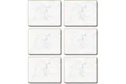 Cinnamon Grey Marble Placemat Set of 6
