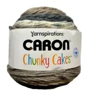 NEW Caron Chunky Cakes yarn in RICE PUDDING 297 YDS #6 SUPER BULKY QTY OF 1