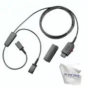Plantronics Style Headset Splitter and Telephone Cable-Supervisor Agent Training
