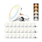 LVWIT LED Recessed Light 4inch, Can Lighting Color Selectable 2700/3000/4000/...