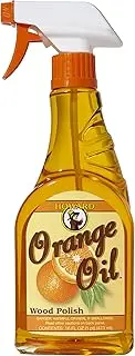 HOWARD PRODUCTS ORS016 Extra Nourishing Orange Oil Wood Polish, Designed for All Wood Furniture, Fresh Citrus Scented, 473ml