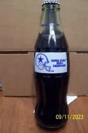 Dallas Cowboys S.B. XXVIII Champs - Unopened Coca-Cola Bottle