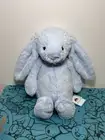 Jellycat Medium Bashful Blue Bunny New With Tags Baby Shower Boy Newborn Gift