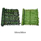 Artificial Leaf Privacy Fence Wall Screen Faux Greenery Backdrop for Garden