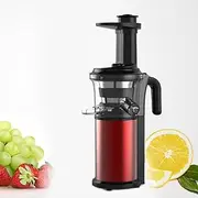 Cold Press Juicer, 200w Powerful Slow Juicer, 90% Juice Yield High Juice Yield One-Button Start Easy to Clean for Lemon Lime Grapefruit Oranges, Vegetables