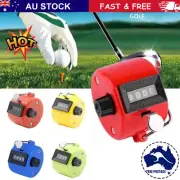 Mechanical Hand Tally Number Counter Click Clicker 4 Digit Counting Manual VP