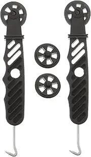 Outanaya 2pcs Portable Screen Repair Tool Kit Durable Screen Roller Remover with Hook