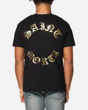 [SAINT MORTA] Saint Morta Mortal Lafayette T-shirt Black/gold - Size S S Black/Gold