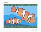 Clownfish Needlepoint Kit or Canvas