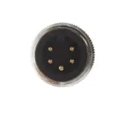 MENCOM MINDN-5MP-DP1 DEVICENET SERIES 5-PIN MALE M12 TYPE CONNECTOR BODY, BLACK