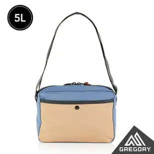 【Gregory】5L UTILITY SHOULDER 斜背包(米黃/藍)