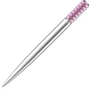 NEW Swarovski Lucent Ballpoint Pen Pink Crystal w/Chrome Plate