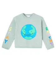 [Stella McCartney Kids] Stella McCartney Kids Patch-appliqué sweater Y 3 multicoloured