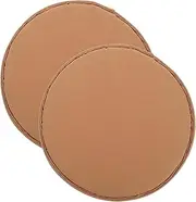 SUPVOX 2 Pcs Round Outdoor Chair Cushions Thickened Polyester Seat Pads for Home Camping Garden Durable Easy to Clean Cushions for Use
