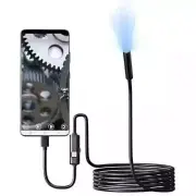 Endoscope HD Camera USB Type-C Waterproof Borescope Snake Inspection For Android