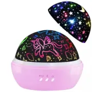 Night Light for Kids,Unicorn Night Light Star Projector Gifts for Kids