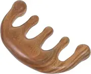 Ipetboom Wooden Scalp Massager Comb, Hair Massage Combs Wooden Scraping Comb Wide Tooth Combs Hair Caring Massage Tools