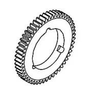 Original Milwaukee Part # 32-44-5375 2nd Stage Gear