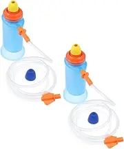 Nasal Set 2 Pieces Nose Washing Tool for Boys and Girls Adults Home Nasal Cleaning Machine Sinus Irrigation System Lightweight Easy to Carry