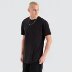 [Nena and Pasadena Supply] Fargo Dual Curved Tee Jet Black