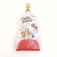 在飛比找Yahoo!奇摩拍賣優惠-日本三麗鷗Hello Kitty 伸縮拉繩鑰匙圈包