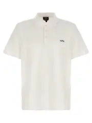 [A.P.C.] A. P.C.-Logo Embroidery Shirt Polo Bianco-Uomo M