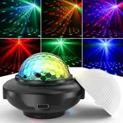 Mini Disco Lights Magic Ball Light Sound Activated Multi-Color Battery Operated