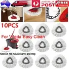 For Vileda Easy Wring Mopping & Clean 10Pc Microfibre Spin Mop Replacement Heads