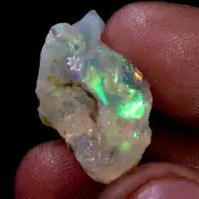 12.50Ct Original AAA+ Ethiopian "Play-Of-Color" Fire Opal Rough Natural Gemstone