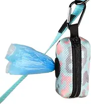 Waste Bag Holder for Dog Lead, Dog Waste Bag Dispenser for Dogs - Dog Waste Bag Holder, Waste Bag Dispenser for Walks, Dog Lovers, Outdoor Use