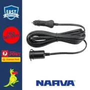 Narva Accessory Socket & Plug with 5m Extended Lead for Caravan 4x4 Boat 81047BL