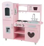 Wonder Co Pink Kitchen Set with Phone